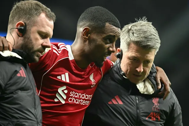 Liverpool boss Slot says Isak in ‘final stages of rehab’